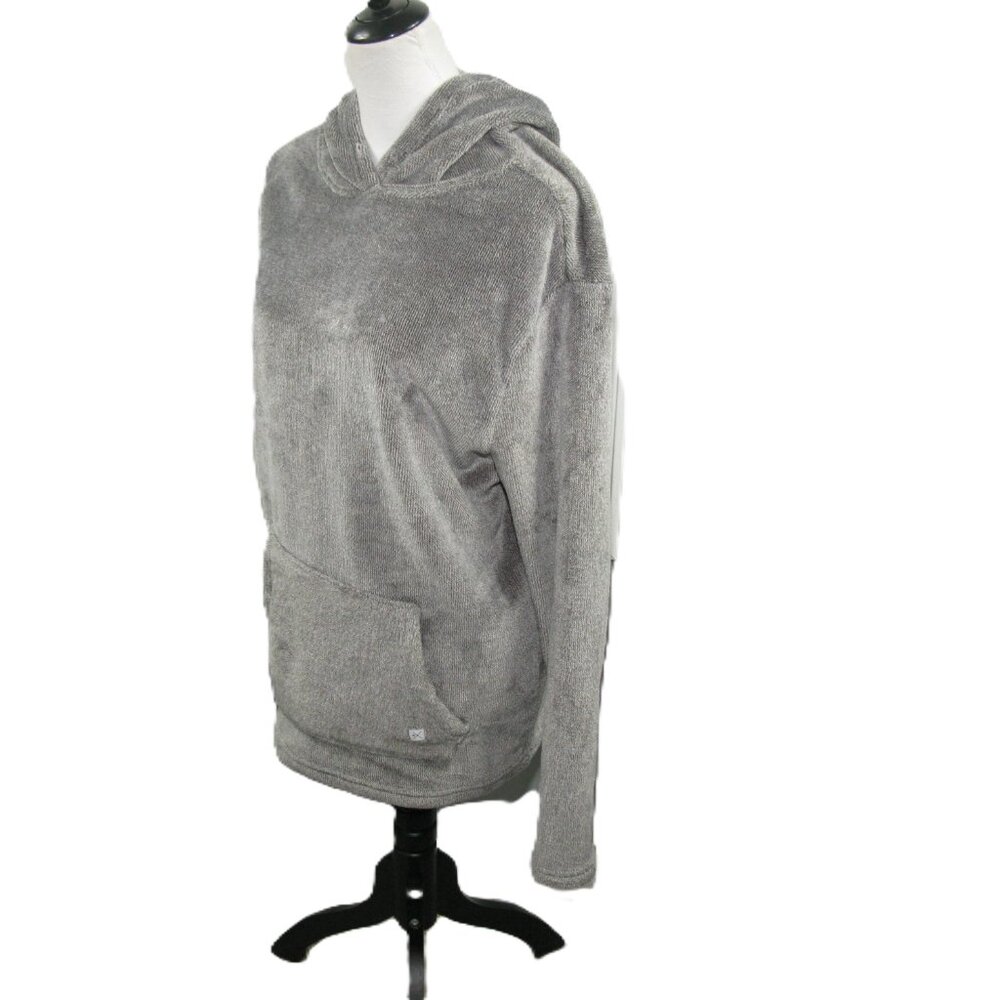 Departwest Gray Soft Fuzzy Hoodie Size Large - image 2